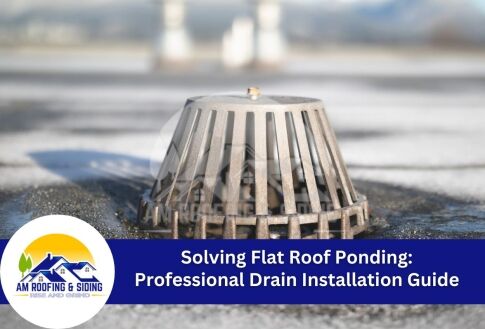 Solving Flat Roof Ponding: Professional Drain Installation Guide